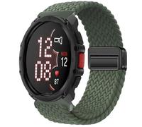 GIOPUEY Correas Magnética Compatible con Polar Street X, Correa Tejida de Nailon Suave [Unisexo] [Transpirable] - Green