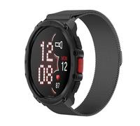 GIOPUEY Correas Magnética Compatible con Polar Street X, Pulsera Trenzada de Acero Inoxidable [magnético] Pulsera - Black