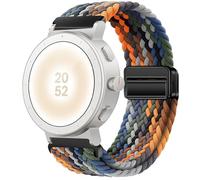 GIOPUEY Correas Magnética Compatible con Realme Watch S5, Correa Tejida de Nailon Suave [Unisexo] [Transpirable] - Colourful