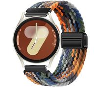 GIOPUEY Correas Magnética Compatible con Samsung Watch 7 40mm, Correa tejida de nailon suave [unisexo] [Transpirable] - Colourful