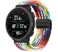 GIOPUEY Correas Magnética Compatible con SUUNTO Nautic S, Correa Tejida de Nailon Suave [Unisexo] [Transpirable] - Colourful-B