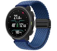 GIOPUEY Correas Magnética Compatible con SUUNTO Nautic S, Correa Tejida de Nailon Suave [Unisexo] [Transpirable] - Blue