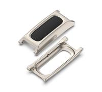 GIOPUEY Custodia Funda Compatible con Google Fitbit Air, Compatible con 12mm Correas, plastica rigida, Anti-urto - Starlight