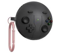 GIOPUEY Funda Compatibile con Huawei Freebuds 7i, Cute Lindo Divertido Dibujos Animados Silicona Protección Carcasa Case Cover con Gancho para Llavero - Dark Gray