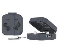 GIOPUEY Funda Compatibile con Nothing Ear (3), Cute Lindo Divertido Dibujos Animados Silicona Protección Carcasa Case Cover con Gancho para Llavero - Black