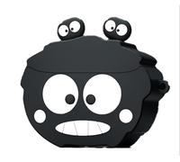 GIOPUEY Funda Compatibile con Samsung Galaxy Buds 3/3 Pro, Cute Lindo Divertido Dibujos Animados Silicona Protección Carcasa Case Cover con Gancho para Llavero - Briquette