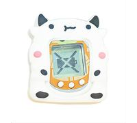 GIOPUEY Funda Compatibile con Tamagotchi Nano, Cute Lindo Divertido Dibujos Animados Silicona Protección Carcasa Case Cover con Gancho para Llavero - White