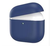 GIOPUEY Funda Compatible con Airpods 4 2024, Ultradelgado Silicona Case Cover, Anti-caída, Portátil - Azul Oscuro
