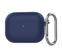 GIOPUEY Funda Compatible con Airpods Pro 3 2025, Ultradelgado Silicona Case Cover, Anti-caída, Portátil - Azul Oscuro