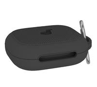 GIOPUEY Funda Compatible con Anker Soundcore AeroFit 2, Ultradelgado Silicona Case Cover, Anti-caída, Portátil - Negro