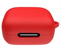 GIOPUEY Funda Compatible con Anker Soundcore P30i, Ultradelgado Silicona Case Cover, Anti-caída, Portátil - Rojo