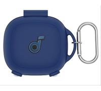 GIOPUEY Funda Compatible con Anker Soundcore Sport X20, Ultradelgado Silicona Case Cover, Anti-caída, Portátil - Azul Oscuro