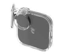 GIOPUEY Funda Compatible con Anker Soundcore Work, Alta Transparencia Carcasa, Material de PC Duro Case, Sin Amarillamiento, Sin Decoloración - Transparent