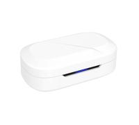 GIOPUEY Funda Compatible con ASUS ROG Cetra Open Wireless, Ultradelgado Silicona Case Cover, Anti-caída, Portátil - Blanco