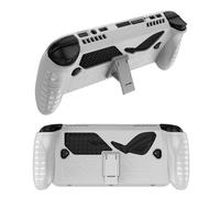 GIOPUEY Funda Compatible con ASUS ROG Xbox Ally/Ally X 2025 - con Soporte,Cubierta de PC y Parachoques de TPU Suave - White