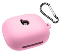 GIOPUEY Funda Compatible con Beats Powerbeats Fit 2025, Ultradelgado Silicona Case Cover, Anti-caída, Portátil - Rosa