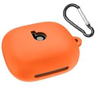 GIOPUEY Funda Compatible con Beats Powerbeats Fit 2025, Ultradelgado Silicona Case Cover, Anti-caída, Portátil - Orange