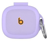 GIOPUEY Funda Compatible con Beats Powerbeats Pro 2, Ultradelgado Silicona Case Cover, Anti-caída, Portátil - Purple