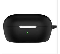 GIOPUEY Funda Compatible con Bose QuietComfort Earbuds 2024, Ultradelgado Silicona Case Cover, Anti-caída, Portátil - Negro