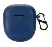 GIOPUEY Funda Compatible con Bose QuietComfort Earbuds II/Ultra 2023, Ultradelgado Silicona Case Cover, Anti-caída, Portátil - Azul Oscuro