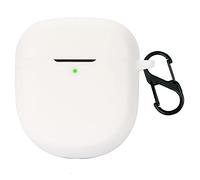 GIOPUEY Funda Compatible con Bose QuietComfort Ultra Earbuds, Ultradelgado Silicona Case Cover, Anti-caída, Portátil - Blanco