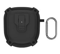 GIOPUEY Funda Compatible con Bose QuietComfort Ultra II 2025, [Material Mixto] Carcasa Protectora Doble, Deportes al Aire Libre Case Cover - Black