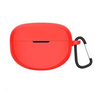 GIOPUEY Funda Compatible con Bose Ultra Open Earbuds, Ultradelgado Silicona Case Cover, Anti-caída, Portátil - Rojo