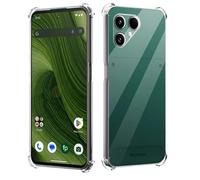 GIOPUEY Funda Compatible con FairPhone 6, Ultrafina TPU Carcasa, Protección de Colchón de Aire, Antigolpes - Transparente