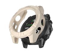 GIOPUEY Funda Compatible con Garmin Descent G2, Silicona TPU de Primera Calidad Suave y Ligero Protector Case Cover Carcasa - Beige