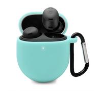 GIOPUEY Funda Compatible con Google Pixel Buds Pro 2, Ultradelgado Silicona Case Cover, Anti-caída, Portátil - Verde