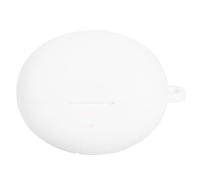 GIOPUEY Funda Compatible con Honor Choice Earbuds S8, Ultradelgado Silicona Case Cover, Anti-caída, Portátil - Blanco