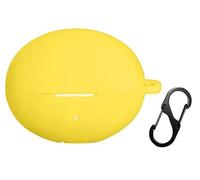 GIOPUEY Funda Compatible con Honor Choice Earbuds X7 Pro, Ultradelgado Silicona Case Cover, Anti-caída, Portátil - Amarillo
