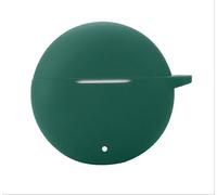 GIOPUEY Funda Compatible con Honor Choice Earbuds X7e, Ultradelgado Silicona Case Cover, Anti-caída, Portátil - Verde Militar