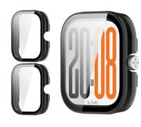 GIOPUEY Funda Compatible con Honor Choice INFOWEAR Watch 2 Pro, [2 Pack] Protector de Pantalla + Bastidor rígido, Protección Total del Paquete - Black+Black