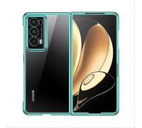 GIOPUEY Funda Compatible con Honor Magic V2, Alta Transparencia Carcasa, Material de PC Duro Case, Sin Amarillamiento, Sin Decoloración. - Green