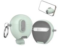 GIOPUEY Funda Compatible con Huawei Freebuds 7i, [Material Mixto] Carcasa Protectora Doble, Deportes al Aire Libre Case Cover - Green