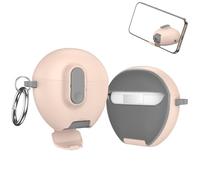 GIOPUEY Funda Compatible con Huawei Freebuds 7i, [Material Mixto] Carcasa Protectora Doble, Deportes al Aire Libre Case Cover - Pink