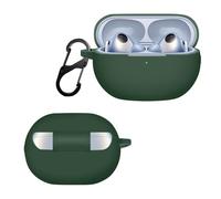 GIOPUEY Funda Compatible con Huawei Freebuds Pro 3/Pro 4, Ultradelgado Silicona Case Cover, Anti-caída, Portátil - Verde Militar