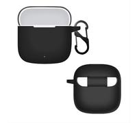 GIOPUEY Funda Compatible con Huawei Freebuds SE 3, Ultradelgado Silicona Case Cover, Anti-caída, Portátil - Negro