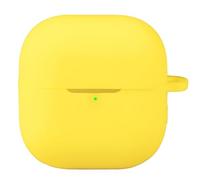 GIOPUEY Funda Compatible con Huawei FreeClip 2, Ultradelgado Silicona Case Cover, Anti-caída, Portátil - Amarillo