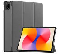 GIOPUEY Funda Compatible con Huawei matepad SE 11 2024, Piel Carcasas, Plegable Funda con Soporte, Protección 360° - Gris