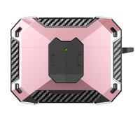 GIOPUEY Funda Compatible con JBL Wave Beam/Wave Beam 2, [Material Mixto] Carcasa Protectora Doble, Deportes al Aire Libre Case Cover - Pink