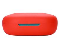 GIOPUEY Funda Compatible con JLAB GO Air Sport, Ultradelgado Silicona Case Cover, Anti-caída, Portátil - Rojo