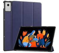 GIOPUEY Funda Compatible con Lenovo Idea Tab Plus 12.1/Tab K12 2025, Piel Carcasas, Plegable Funda con Soporte, Protección 360° - Azul Oscuro