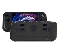 GIOPUEY Funda Compatible con MSI Claw 8 AI+, Ultradelgado Silicona Case Cover, Anti-caída, Portátil - Negro