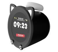 GIOPUEY Funda Compatible con Nintendo Sound Clock Alarmo, Ultradelgado Silicona Case Cover, Anti-caída, Portátil - Negro