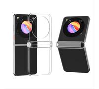 GIOPUEY Funda Compatible con Nubia Flip, Alta Transparencia Carcasa, Material de PC Duro Case, Sin Amarillamiento, Sin Decoloración. - Transparent