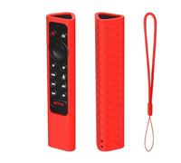 GIOPUEY Funda Compatible con NVIDIA Shield TV Pro Remote, Ultradelgado Silicona Case Cover, Anti-caída, Portátil - Rojo