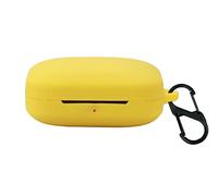 GIOPUEY Funda Compatible con OnePlus Buds Pro 2, Ultradelgado Silicona Case Cover, Anti-caída, Portátil - Amarillo