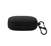 GIOPUEY Funda Compatible con OnePlus Buds Pro 2, Ultradelgado Silicona Case Cover, Anti-caída, Portátil - Negro